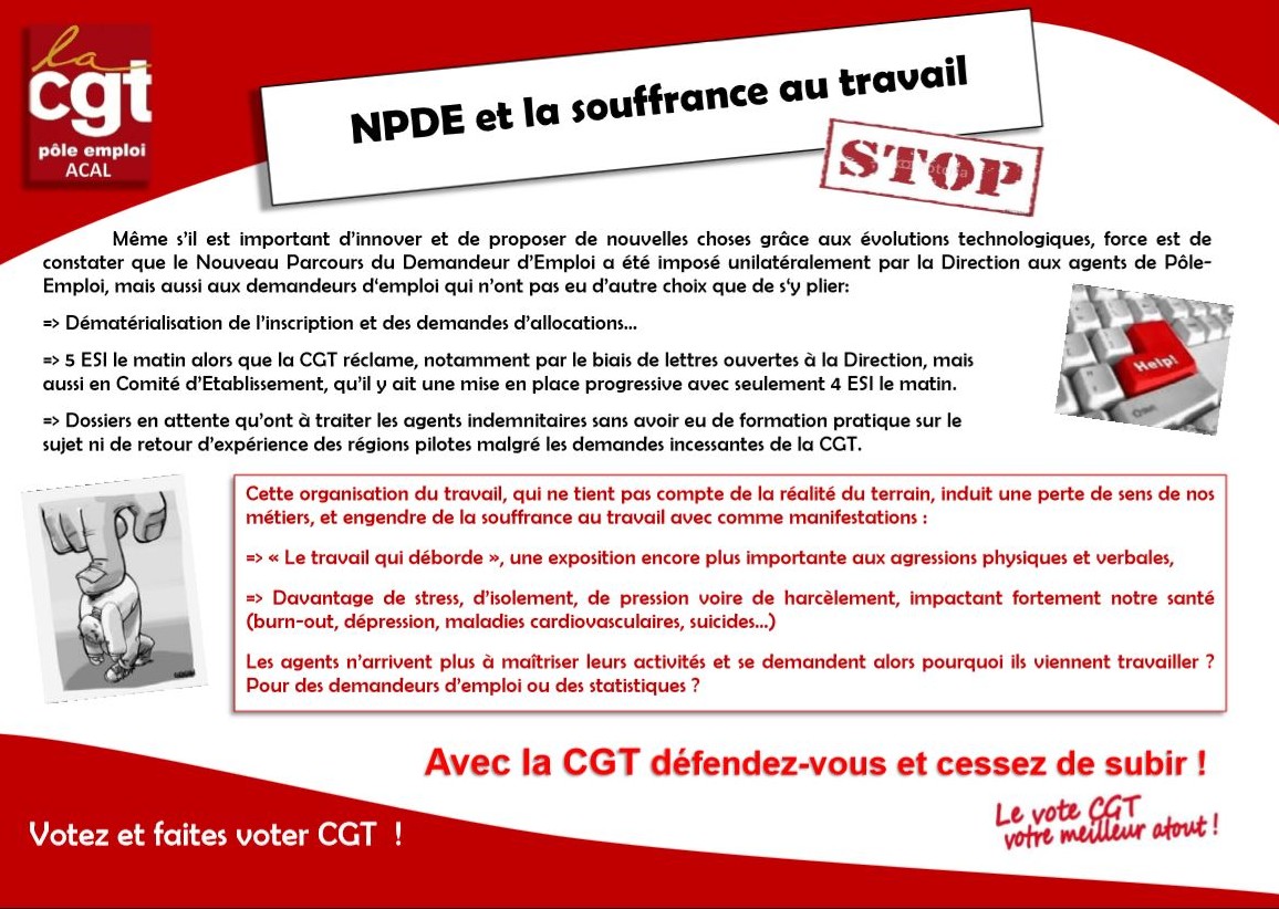 Communication n°2 CGT ACAL