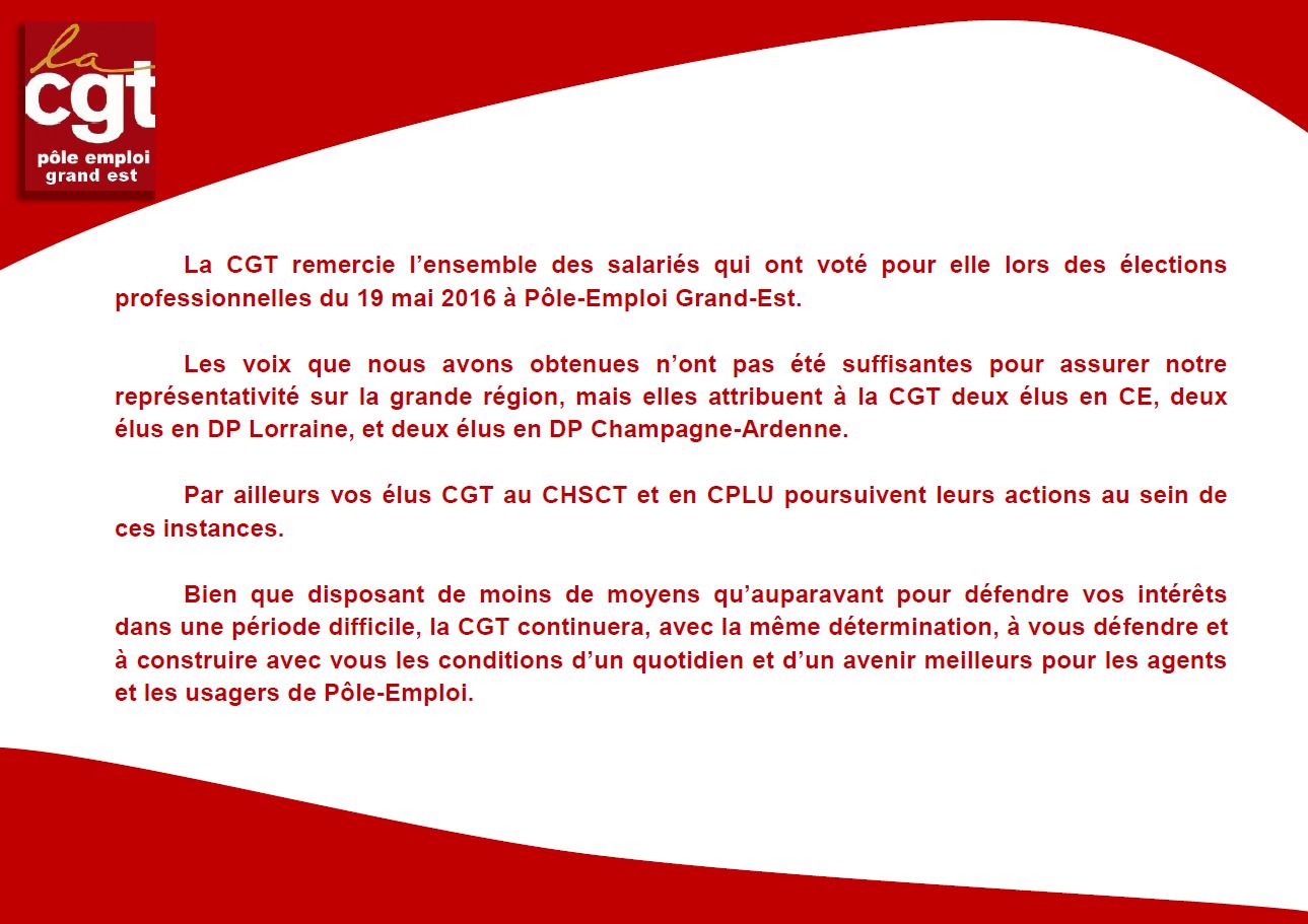 Communication n°5 CGT Grand Est